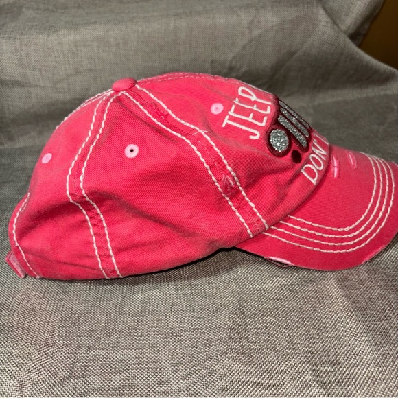 KBETHOS Vintage Jeep Hair Don’t Care Cap Velcro Closure - Picture 6 of 7